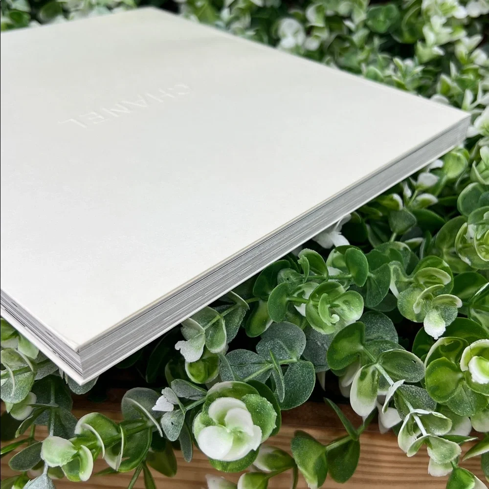 CHANEL Large White Coffee Table Book